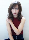フェザーバングうる艶髪抜け感ヘア アンニュイヘアセシルカット