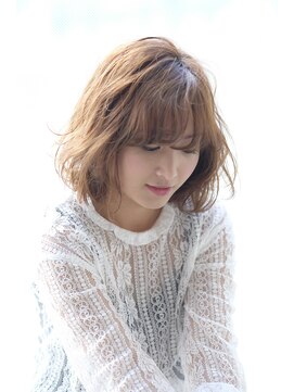 ヘアーアンドメイク シーク 八王子(HAIR&MAKE SeeK) ボブディ ベージュカラー