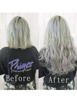 あるじゃんすー 札幌店&nbsp;ホワイトシルバー#シールエクステ#ラフウェーブ#札幌