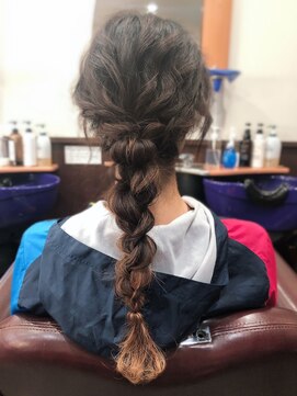 アミューズ(amuse) 編みおろしアレンジbyカットハウス アン