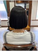 サラサラボブ