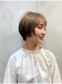 ショートボブ/ベージュ【SORT森平千穂】