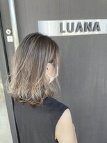 ルアナ ヘアーメイク(LUANA Hair Make) グレージュコントラストハイライト