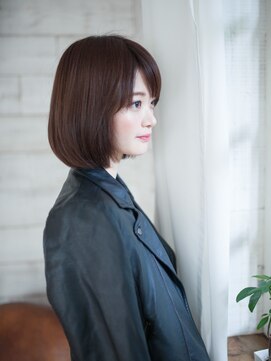 フローラビューティーヘアー(Flora Beauty Hair) ナチュラルストレートボブ/20代/30代/40代/50代/岡山/表町