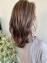 フラッグ ヘアー 天神西通り店(Flag HAIR)&nbsp;白髪ぼかしハイライト☆イルミナカラーインナーカラー