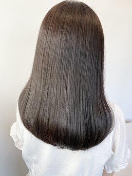 カノエ 山口矢原店(canoe) canoe式_髪質改善カラー[艶髪ココアブラウン]