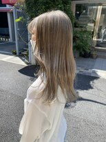 イヴォーク トーキョー(EVOKE TOKYO) 韓国ヘアくびれヘアミルクティーベージュ髪質改善トリートメント