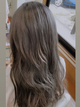 ヘアサロン エイムモード(hair salon aim mode) ハイトーングレージュカラー
