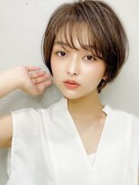 シルクレイ 新宿店(Silk-lei)&nbsp;似合わせカット小顔ショートデザインカラー/アースカラー/新宿
