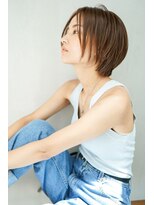 ギークス(GEEKS)&nbsp;【GEEKS渋谷】40代50代60代/こなれショート/オリーブグレージュ