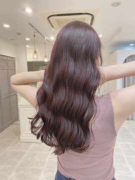 ラグーン 原宿 表参道(LAGOON) 【LAGOON】初カラーはオトナな暖色で♪モーブヴィオラ