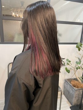 カノンヘアー(Kanon hair) コントラストインナーカラー♪