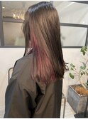 コントラストインナーカラー♪