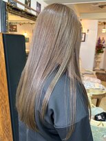 アルファ インタラクティブ エム フラワー(ALUFA interactive.M Flower)&nbsp;透明感♪【髪質改善】艶感★3Dカラー ハリウッドトリートメント