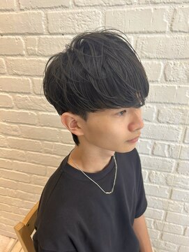 デイジー インデックスヘア 大島店(DAISY index hair) 王道マッシュウルフ×暗色モテ好感度アップスタイル￥9900