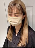 【YOKE】逆インナーカラーフェイスフレーミングローライト