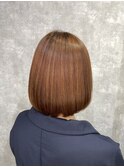 質感再整カラー/ミルクティーベージュ/カット＋カラー/北浦和