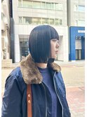 ボブ/切りっぱなしボブ