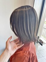 ヘアーラニッシュ 柏の葉キャンパス店(hair Lanish) コントラストハイライト/20代30代40代/白髪ぼかし