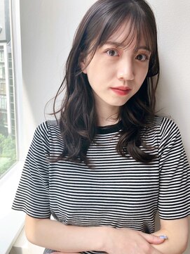 ケーツー エソラ池袋店(K-two) 大人可愛い♪ゆるくびれミディアム*顔周りカット*白髪染めOK