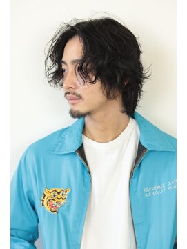 ルシードスタイルオルガ(LUCIDO STYLE Orga) 20代30代メンズスパイラルパーマ束感トラッドオシャレ感ショート