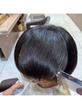 アッシュ 二子玉川店(Ash) 二子玉川/メンズ/メンズ縮毛矯正/曲がる縮毛矯正/センターパート