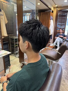 リットジェンツ 千葉(Lit Gents) ツーブロックショート　SHOHEI