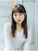 オン眉×ロング