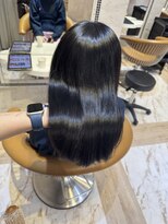 ロンドローズ 名古屋(Lond damaskRose)&nbsp;顔周り ダブルカラー 名駅 ブリーチ 髪質改善 ボブ 韓国873