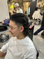 フランクスバーバーリザーブ 人形町店(FRANK’S BARBER RESERVE)&nbsp;メンズマレットヘア　M