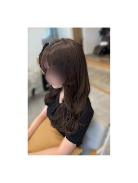 ブローチェラウカ(Broche lauka) メンテカット×グレージュ