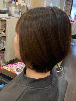 クー(Kuu)の写真/【30代からのエイジングケア◎】ハイライトによる《白髪ぼかし》で白髪を活かしたお洒落スタイルへ＊