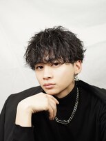 アイトーキョー 渋谷(AI TOKYO) シャドウパーマ×ラウンドマッシュ