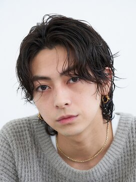 フィフス 栄(fifth) フェザーパーマフェザーショートニュアンスパーマセンターパート