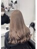 ブリーチなしorありダブルカラー+髪質改善トリートメント+炭酸泉Spa【￥17600