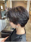 大人可愛い20代30代40代ハンサムショート