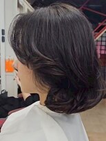 ハンビ美容室(HANBI)&nbsp;韓国ヨシンモリボブスタイル