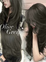 アイシー 表参道(ICY)&nbsp;韓国っぽ◇色気上質ツヤカラー/透明感オリーブグレージュカラー