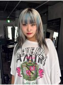 【GEEKS渋谷】ハッシュカット/デザインカラー/渋谷ブリーチ/小顔