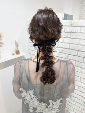 【横浜駅/ヘアセット】編みおろし