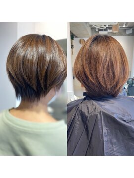 艶髪【髪質改善】〈センター南・センター北〈白髪染め・縮毛矯正