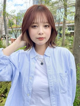 セイドット フクオカ(Say.FUKUOKA) 【Say.福岡】大人可愛いくびれボブ/インナーカラー/切りっぱなし