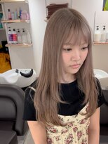 スタン 渋谷(Stam)&nbsp;ミルクティーベージュ＊ハイトーン＊初ブリーチ＊Stam渋谷