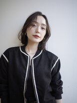 ヌヌ 渋谷 原宿 明治神宮前(nunu)&nbsp;レイヤーカットウルフカットボブグレージュオリーブべージュ