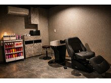 完全個室のシャンプーで癒しの時間を提供できます！※通常シャンプー室もあるので選択可能☆