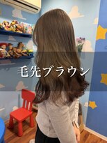 パディントン(Paddington) ハイトーンだけじゃ物足りない!エンドカラーはブラウンで☆