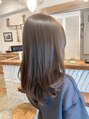 オーブ ヘアー アトリエ 長崎店(AUBE HAIR atelier) (レイヤーロング)透明感抜群!柔らかレイヤーで軽やかな美髪に