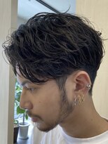 フィフス 神南(fifth) 渋谷ニュアンスパーマ毛流れセンターパートアクティブショート
