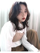 キングスベリー(Hair Relaxation King's Berry)&nbsp;大人かわいいミディアムヘアグレージュ