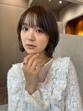 ロンド ボーイ 表参道(Lond BOY) 結べる長さのボブ/ハッシュカット/レイヤーウルフカット/顔周り